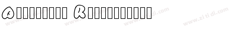 Archimoto Rounded字体转换